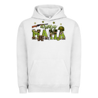 Pigment Lunar Rock army mama Urban Hoodie - Zillion Design Studio