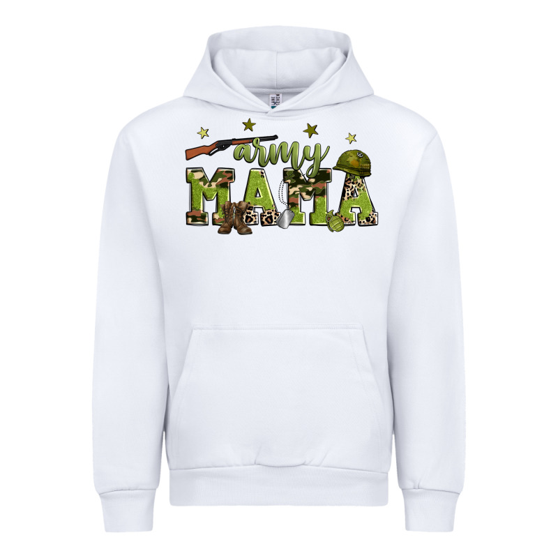 Army Mama Urban Hoodie by Zillion Design Studio | Teevron