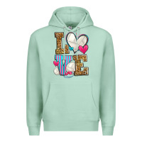 Seafoam love volleyball Premium Hoodie - Zillion Design Studio