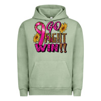 Pigment Oil Green go fight win Urban Hoodie - RanaPortraitStore