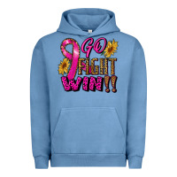 Pigment Pebble Blue go fight win Urban Hoodie - RanaPortraitStore