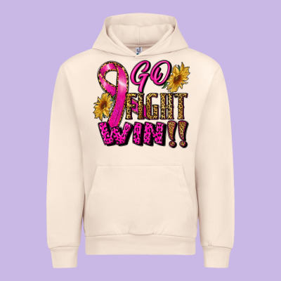Go Fight Win Urban Hoodie Designed By Ranaportraitstore