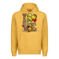 Mustard love softball Premium Hoodie - Zillion Design Studio