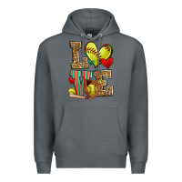 Rock love softball Premium Hoodie - Zillion Design Studio
