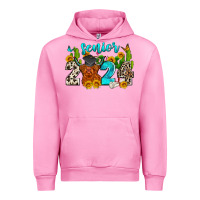 Fuchsia Pink senior 2024 cow Urban Hoodie - Zillion Design Studio