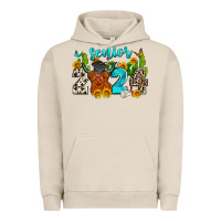 Pigment French Oak senior 2024 cow Urban Hoodie - Zillion Design Studio