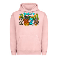 Pigment Salmon senior 2024 cow Urban Hoodie - Zillion Design Studio