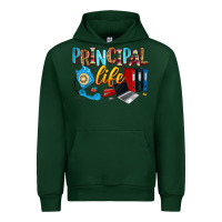 Forest Green principal life Urban Hoodie - Zillion Design Studio