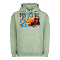 Pigment Oil Green principal life Urban Hoodie - Zillion Design Studio