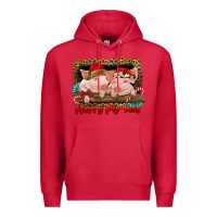 Cardinal merry pig mas Premium Hoodie - RanaPortraitStore