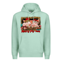 Seafoam merry pig mas Premium Hoodie - RanaPortraitStore