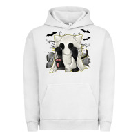 Pigment Lunar Rock Ghost Cat Urban Hoodie - texasbilliewilder