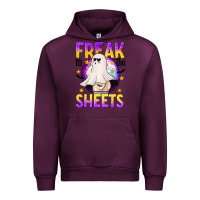 Mauve Wine Freak In The Sheets Urban Hoodie - texasbilliewilder