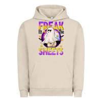 Pigment French Oak Freak In The Sheets Urban Hoodie - texasbilliewilder