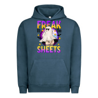 Pigment Midnight Navy Freak In The Sheets Urban Hoodie - texasbilliewilder