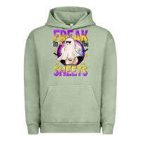 Pigment Oil Green Freak In The Sheets Urban Hoodie - texasbilliewilder
