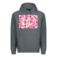 Rock distressed strawberry milkshake cowhide Premium Hoodie - RanaPortraitStore