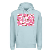 Blue Mist distressed strawberry milkshake cowhide Premium Hoodie - RanaPortraitStore