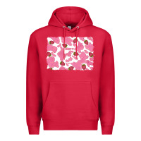Cardinal distressed strawberry milkshake cowhide Premium Hoodie - RanaPortraitStore