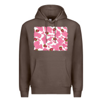Coffee distressed strawberry milkshake cowhide Premium Hoodie - RanaPortraitStore