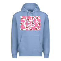 Colony Blue distressed strawberry milkshake cowhide Premium Hoodie - RanaPortraitStore