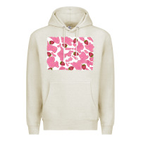 Oatmeal Heather distressed strawberry milkshake cowhide Premium Hoodie - RanaPortraitStore
