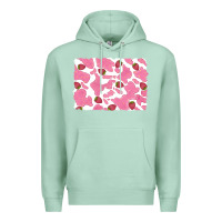 Seafoam distressed strawberry milkshake cowhide Premium Hoodie - RanaPortraitStore