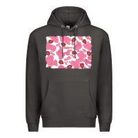 Smoke distressed strawberry milkshake cowhide Premium Hoodie - RanaPortraitStore