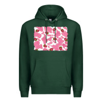 Sports Green distressed strawberry milkshake cowhide Premium Hoodie - RanaPortraitStore