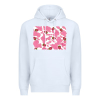 White distressed strawberry milkshake cowhide Premium Hoodie - RanaPortraitStore