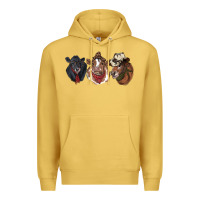 Antique Gold Hangin With My Heifers Premium Hoodie - RanaPortraitStore