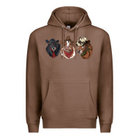 Chestnut Hangin With My Heifers Premium Hoodie - RanaPortraitStore