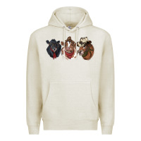 Oatmeal Heather Hangin With My Heifers Premium Hoodie - RanaPortraitStore