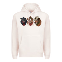 Pale Pink Hangin With My Heifers Premium Hoodie - RanaPortraitStore