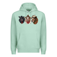 Seafoam Hangin With My Heifers Premium Hoodie - RanaPortraitStore