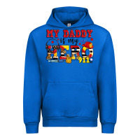 Cobalt my daddy is my hero dispatcher Urban Hoodie - Zillion Design Studio