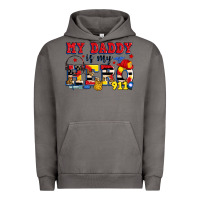 Pigment Tornado my daddy is my hero dispatcher Urban Hoodie - Zillion Design Studio