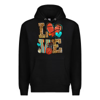 Black love basketball Premium Hoodie - Zillion Design Studio