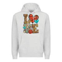 Love Basketball Premium Hoodie | Teevron