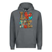 Rock love basketball Premium Hoodie - Zillion Design Studio