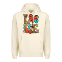 Sandshell love basketball Premium Hoodie - Zillion Design Studio