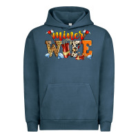 Pigment Midnight Navy miner wife Urban Hoodie - Zillion Design Studio
