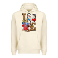 Sandshell love baseball Premium Hoodie - Zillion Design Studio