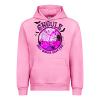 Fuchsia Pink Ghouls Just Wanna Have Fun Urban Hoodie - texasbilliewilder