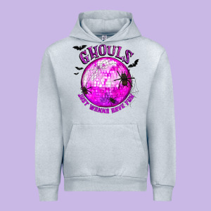 Ghouls Just Wanna Have Fun Urban Hoodie Designed By Texasbilliewilder