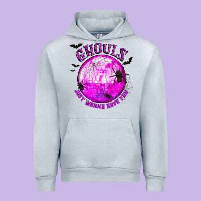 Ghouls Just Wanna Have Fun Urban Hoodie Designed By Texasbilliewilder