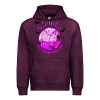 Mauve Wine Ghouls Just Wanna Have Fun Urban Hoodie - texasbilliewilder