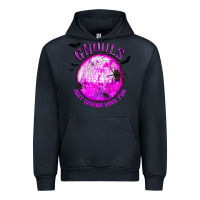 Navy Ghouls Just Wanna Have Fun Urban Hoodie - texasbilliewilder