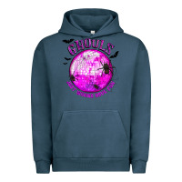 Pigment Midnight Navy Ghouls Just Wanna Have Fun Urban Hoodie - texasbilliewilder