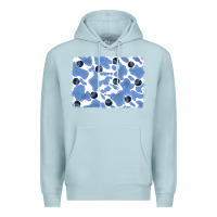 Blue Mist distressed blueberry milkshake cowhide Premium Hoodie - RanaPortraitStore